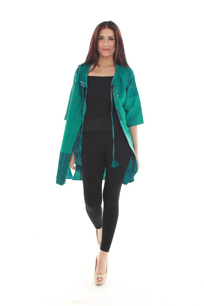 Silk Zen Jacket (Green)