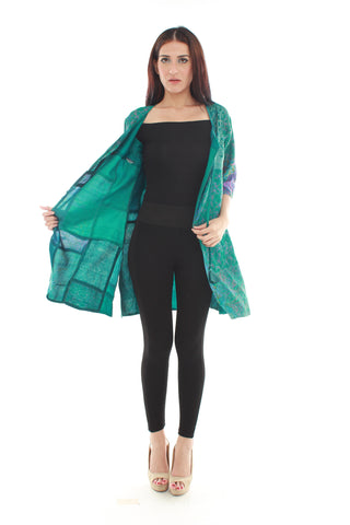 Silk Zen Jacket (Green)