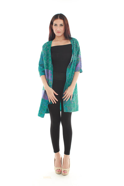 Silk Zen Jacket (Green)
