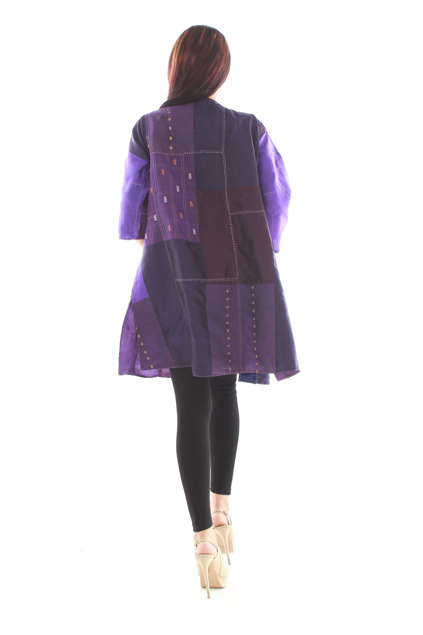 Silk Zen Jacket Purple